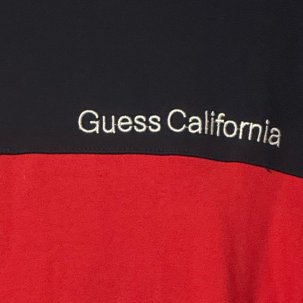 EUC Guess Los Angeles Embroidered Logo sweatshirt SZ M - Picture 3 of 5